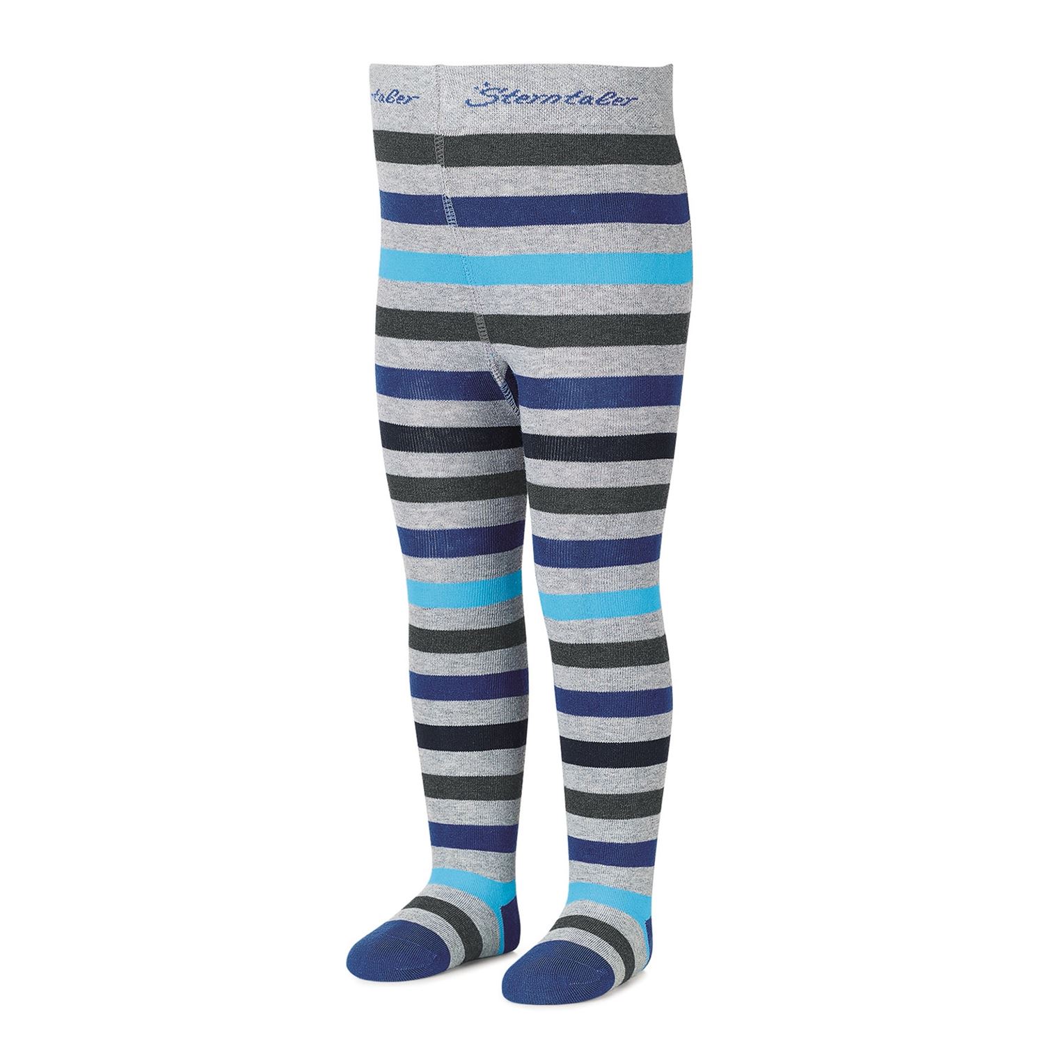 Sterntaler Jungen Strumpfhose Mit Raketen-Motiv - Gr. 74 In Marine